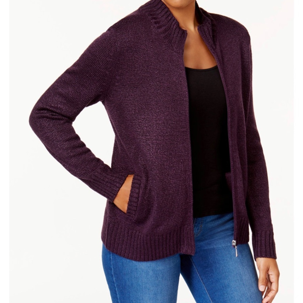 Zipper sweater